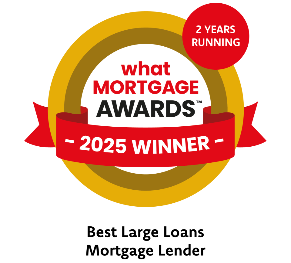 Best large loans mortgage lender award for 2025